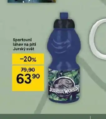 Sportovní láhev na pití jurský svět