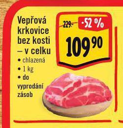 Jip Vepřová krkovice bez kosti nabídka