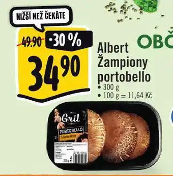 Žampiony portobello