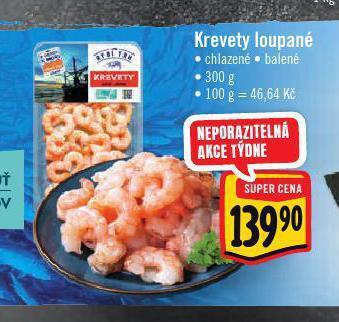 Jip Krevety loupané nabídka