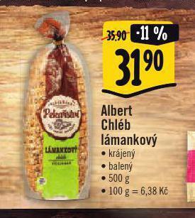 Jip Chléb lámankový nabídka