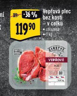 Jip Vepřová plec bez kosti nabídka