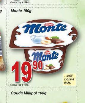 Lidl Zott monte nabídka