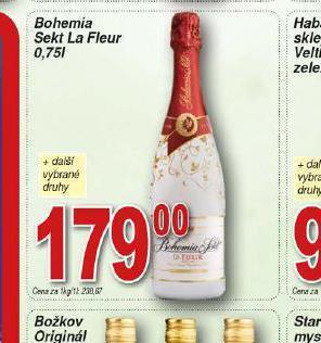 Lidl Bohemia sekt la fleur nabídka