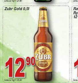 Lidl Pivo zubr gold nabídka