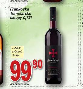 Frankovka templářské sklepy