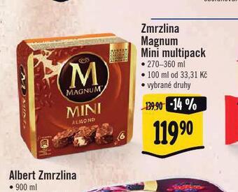 Jip Zmrzlina magnum nabídka