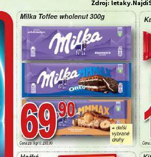 Lidl Milka toffee wholenut nabídka