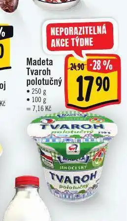 Jip Madeta tvaroh polotučný nabídka