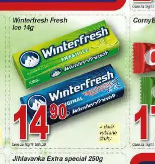 Lidl Winterfresh fresh ice nabídka