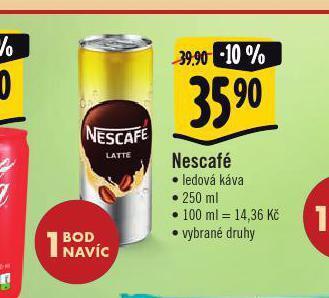 Jip Nescafé nabídka