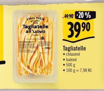 Jip Tagliatelle nabídka