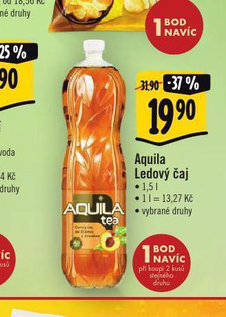 Jip Aquila ledový čaj nabídka