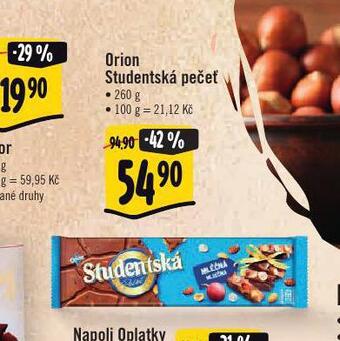 Jip Orion studentská pečeť nabídka