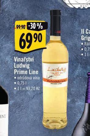 Jip Vinařství ludwig prime line nabídka