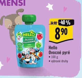 Jip Hello ovocné pyré nabídka