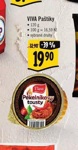 Jip Viva paštiky nabídka