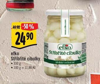 Jip Efko stříbřité cibulky nabídka
