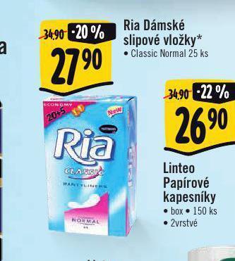 Jip Ria dámské slipové vložky nabídka