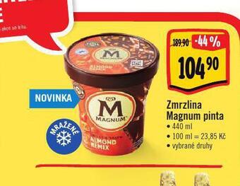 Jip Zmrzlina magnum pinta nabídka