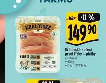 Jip Královské kuřecí prsní řízky nabídka
