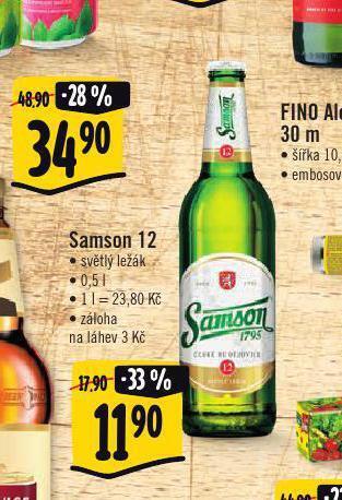 Albert Pivo samson 12 nabídka