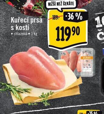 Albert Kuřecí prsa s kostí nabídka