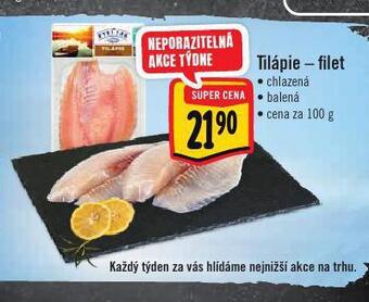 Albert Tilápie filet nabídka