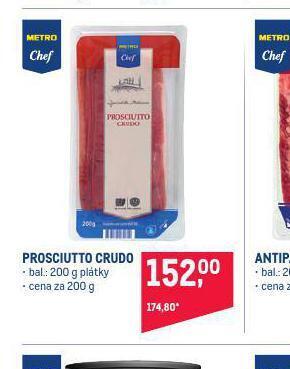 Makro Prosciutto crudo nabídka