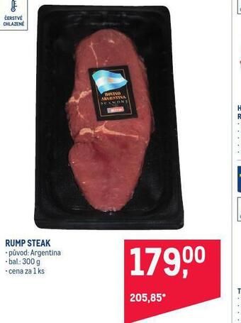 Makro Rump steak nabídka