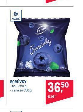 Makro Borůvky nabídka
