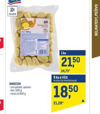 Makro Gnocchi nabídka