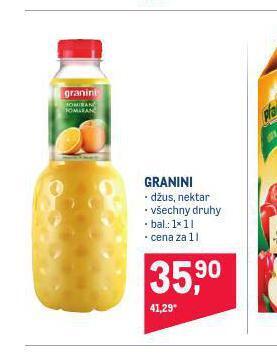 Makro Granini nabídka
