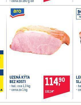 Makro Uzená kýta bez kosti nabídka