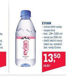 Makro Evian nabídka
