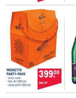 Makro Mionetto party-pack nabídka