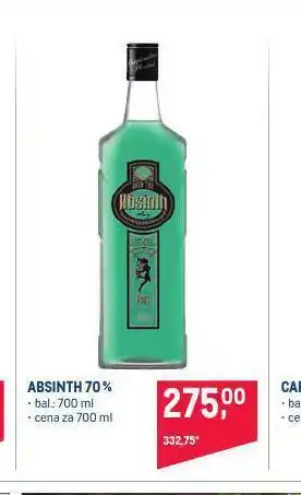 Makro Absinth 70% nabídka