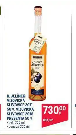 Makro Vizovická slivovice 2018 presenta 50% nabídka