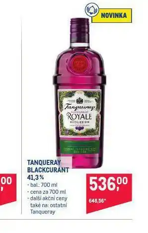 Makro Tanqueray blackcurant 41,3% nabídka