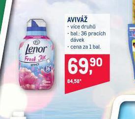 Makro Lenor aviváž nabídka