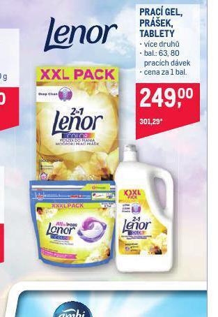 Makro Lenor prací prostředek nabídka