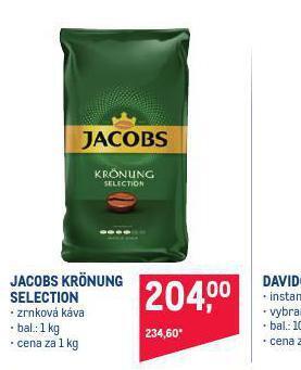 Makro Jacobs krönung selection nabídka