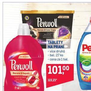 Makro Perwoll tablety na praní nabídka