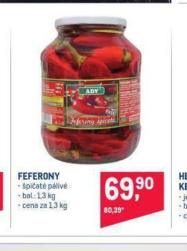 Makro Feferony nabídka