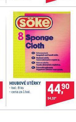 Makro Houbové utěrky nabídka