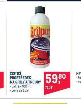 Makro Čistící prostředek na grily a trouby nabídka