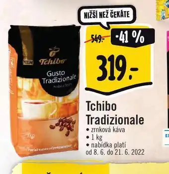 Albert Tchibo tradizionale nabídka