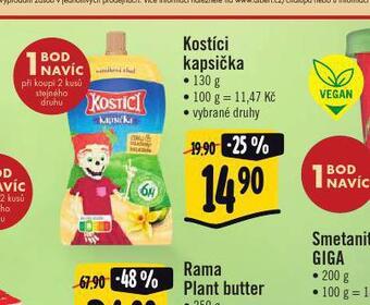 Albert Kostíci kapsička nabídka