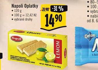 Albert Napoli oplatky nabídka