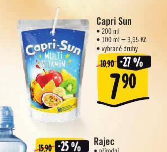 Albert Capri sun nabídka